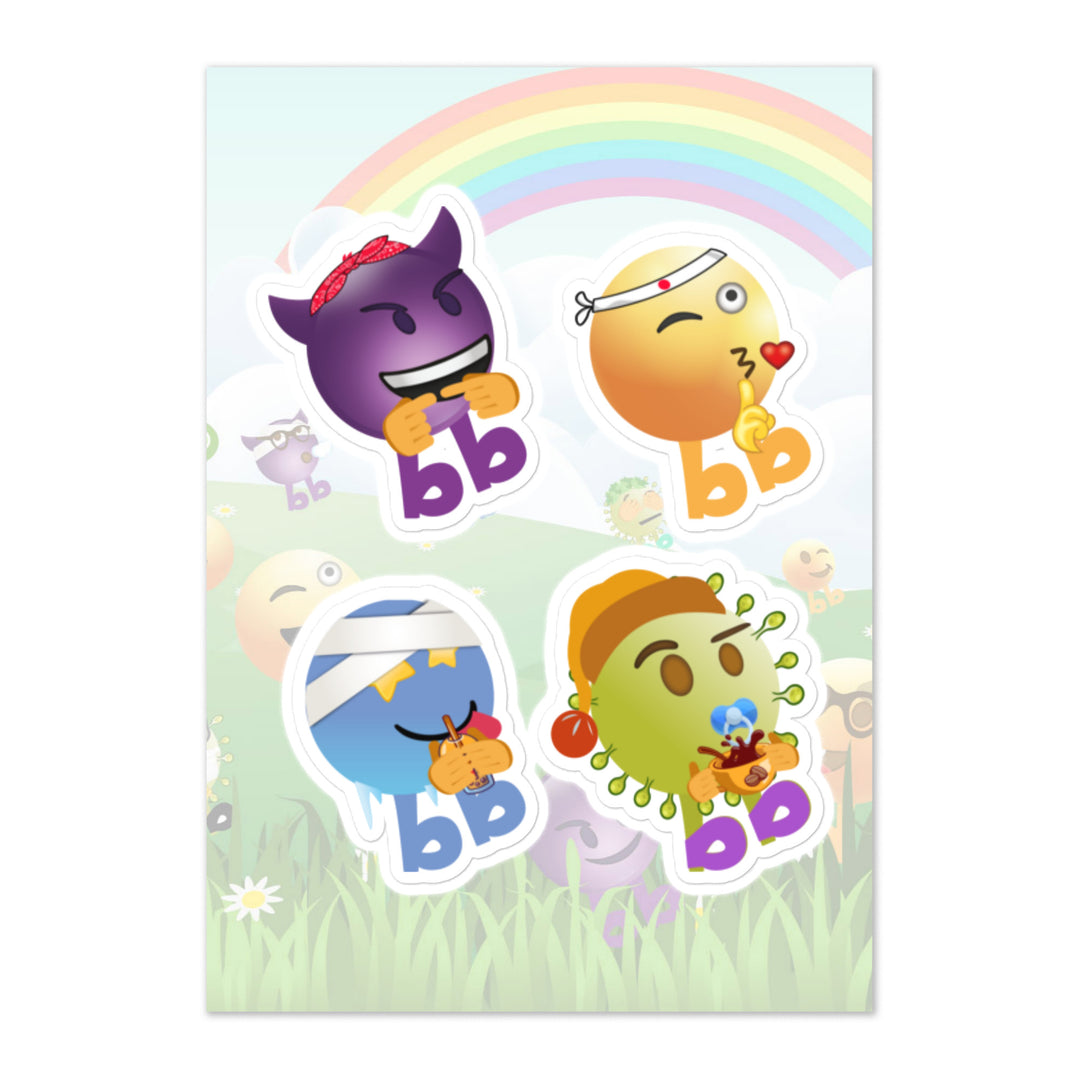 Megabb PaPa Stickers - Emojibb