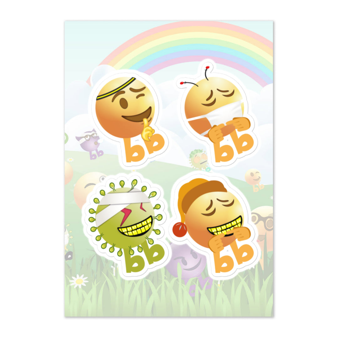 Megabb PaPa Stickers - Emojibb