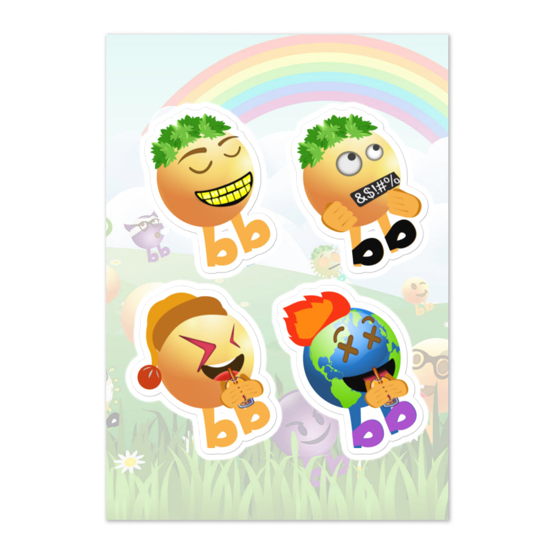 Megabb PaPa Stickers - Emojibb