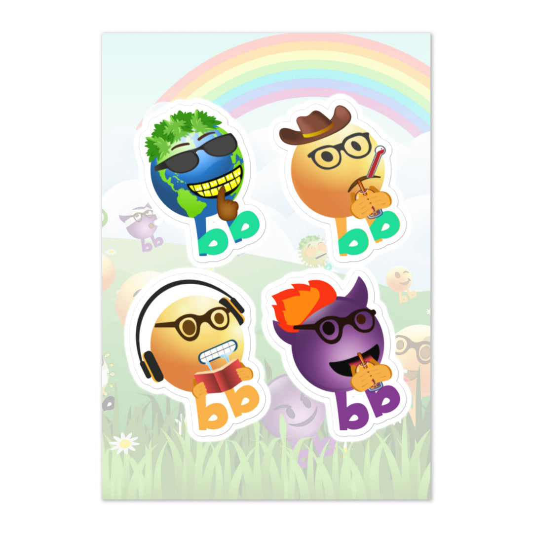 Megabb PaPa Stickers - Emojibb