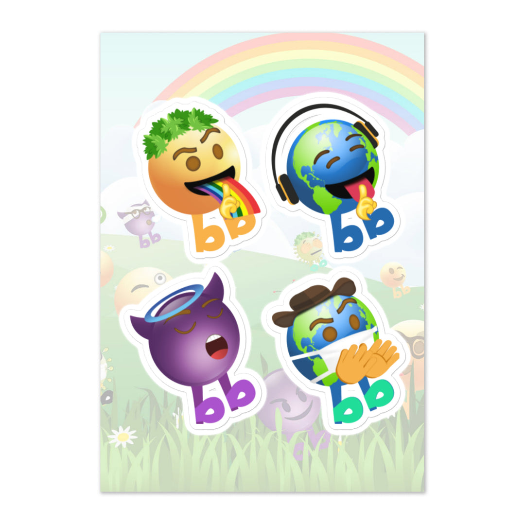 Megabb PaPa Stickers - Emojibb