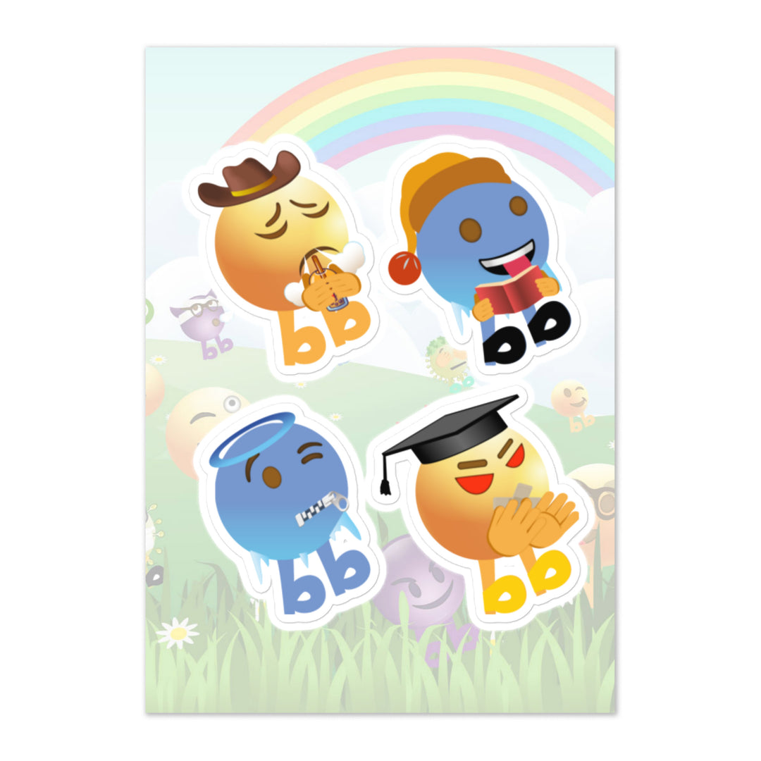 Megabb PaPa Stickers - Emojibb