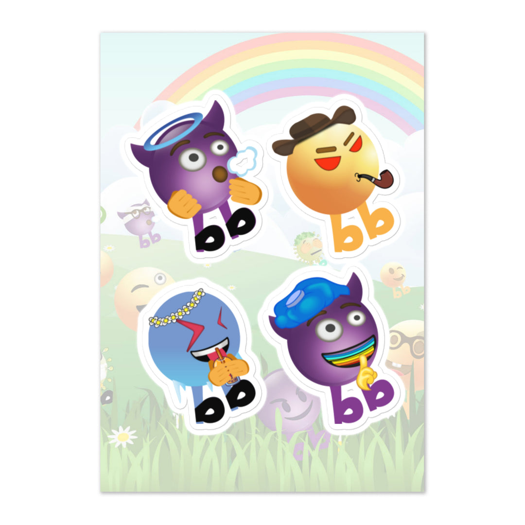 Megabb PaPa Stickers - Emojibb