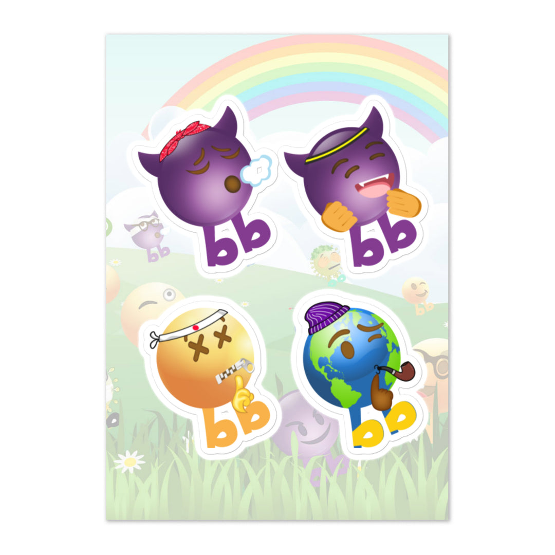 Megabb PaPa Stickers - Emojibb