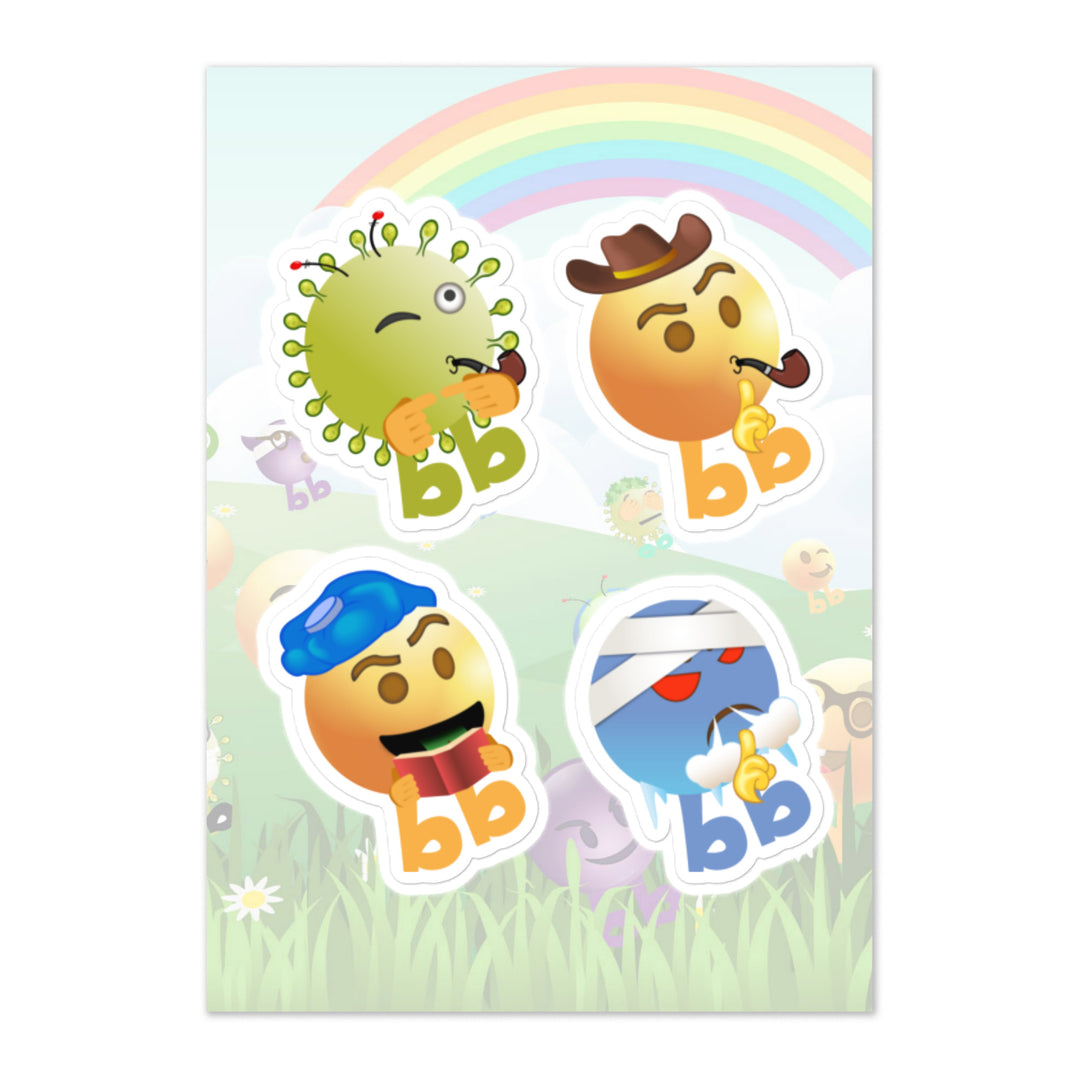 Megabb PaPa Stickers - Emojibb