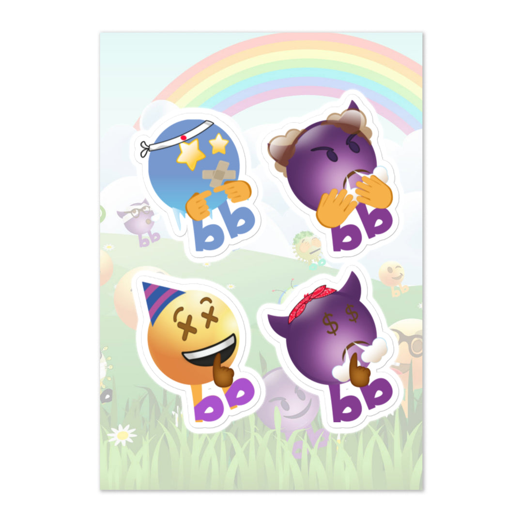 Megabb PaPa Stickers - Emojibb