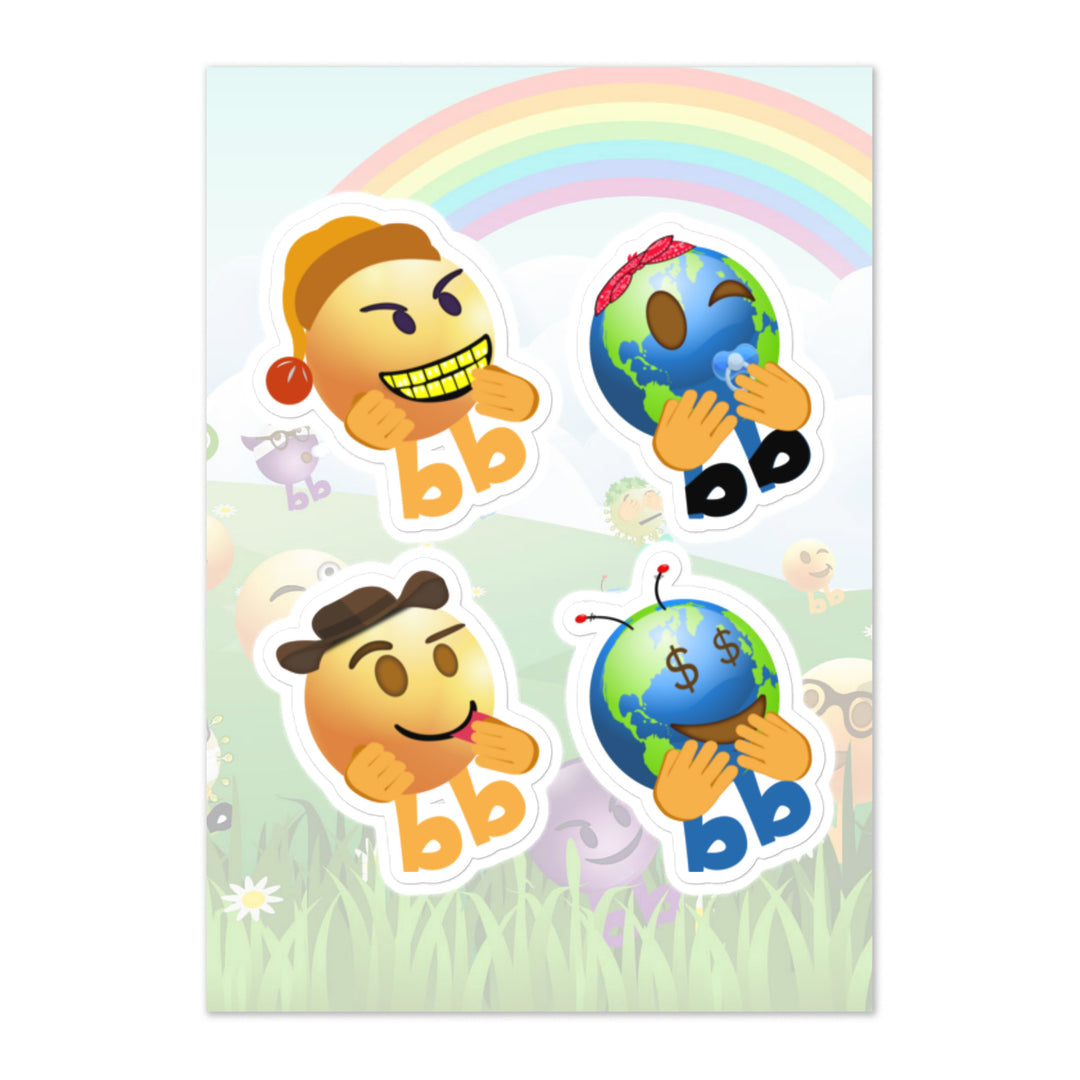 Megabb PaPa Stickers - Emojibb