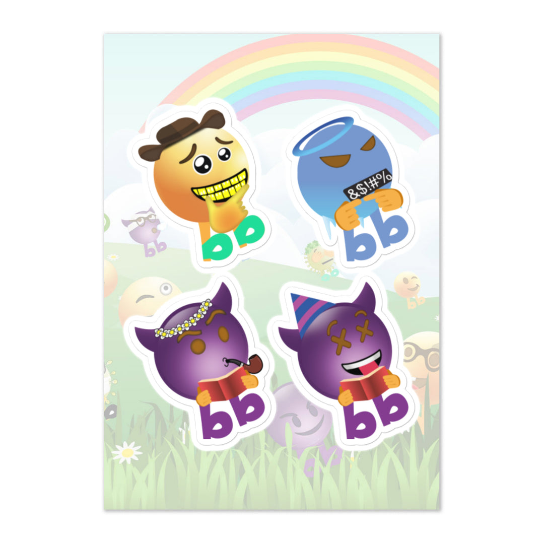 Megabb PaPa Stickers - Emojibb