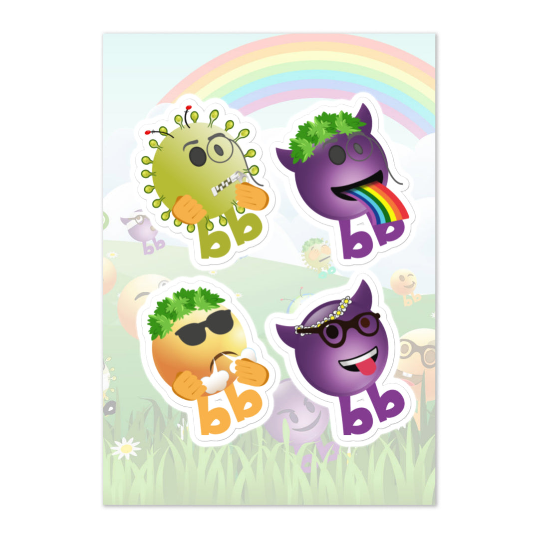 Megabb PaPa Stickers - Emojibb