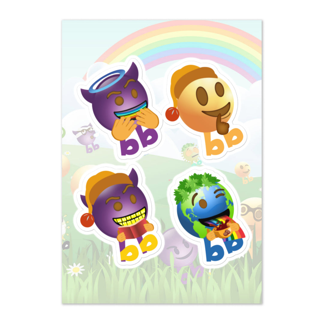 Megabb PaPa Stickers - Emojibb