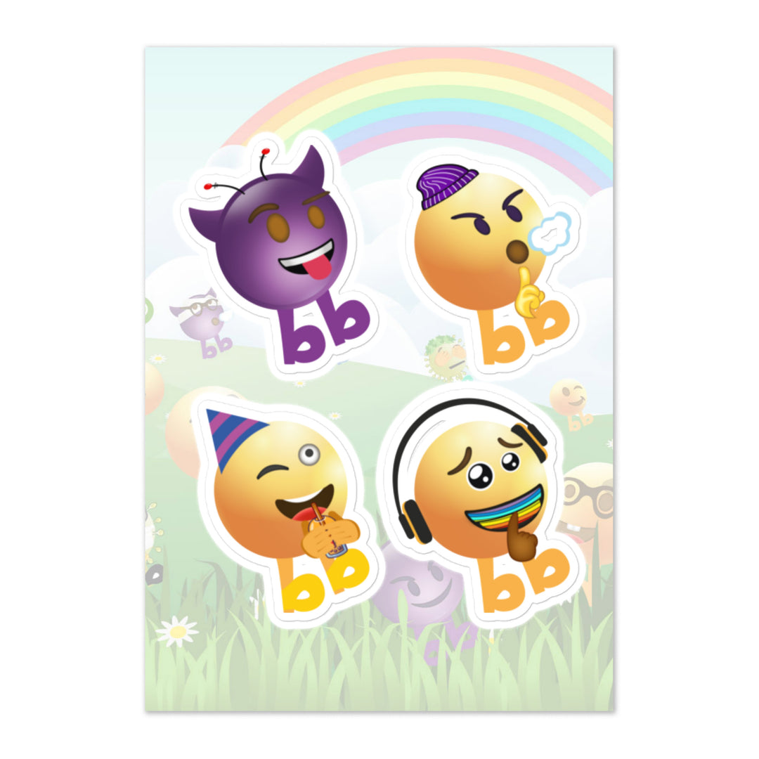 Megabb PaPa Stickers - Emojibb