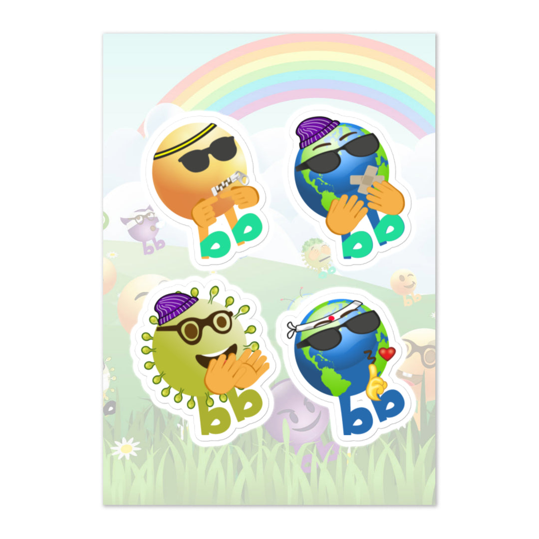 Megabb PaPa Stickers - Emojibb