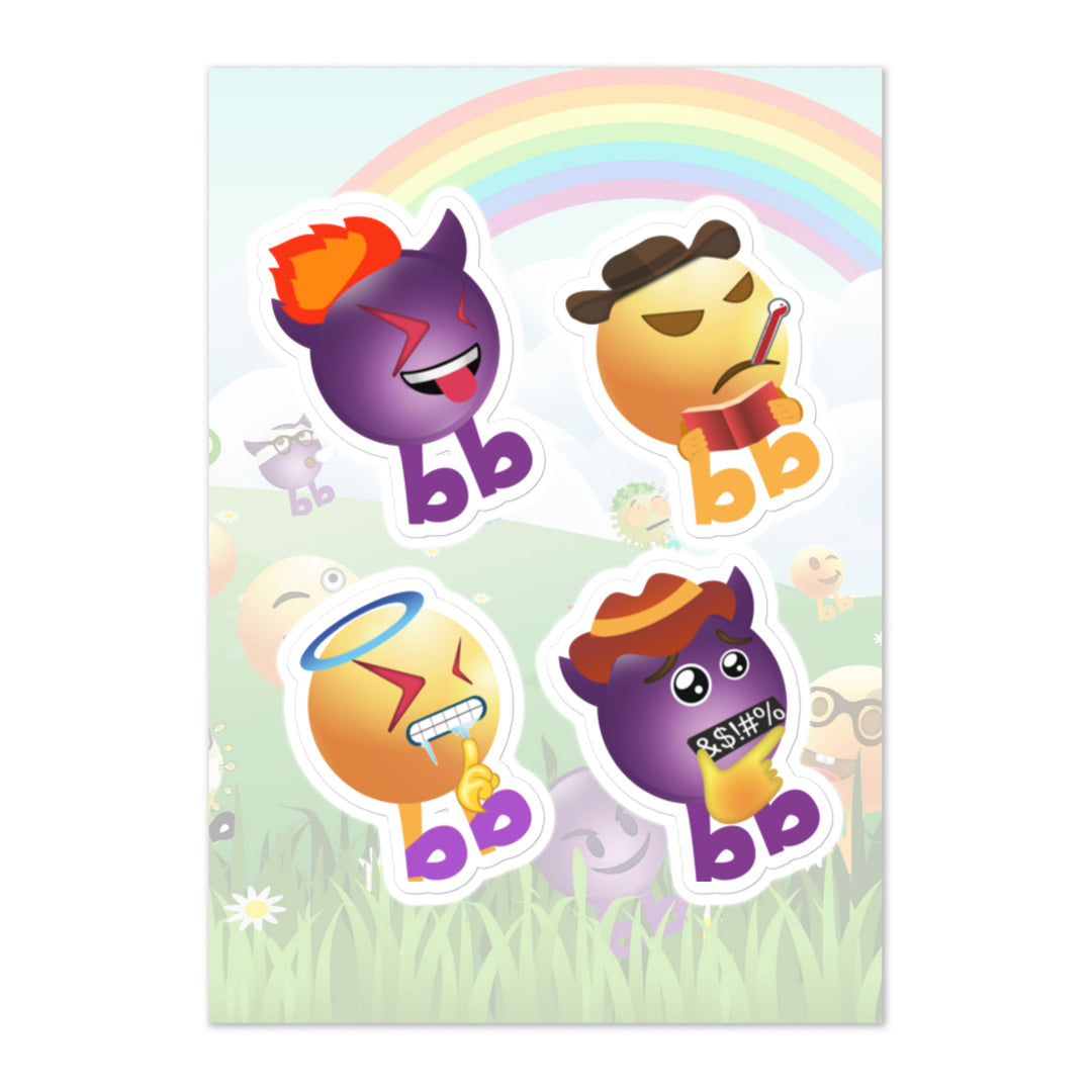 Megabb PaPa Stickers - Emojibb