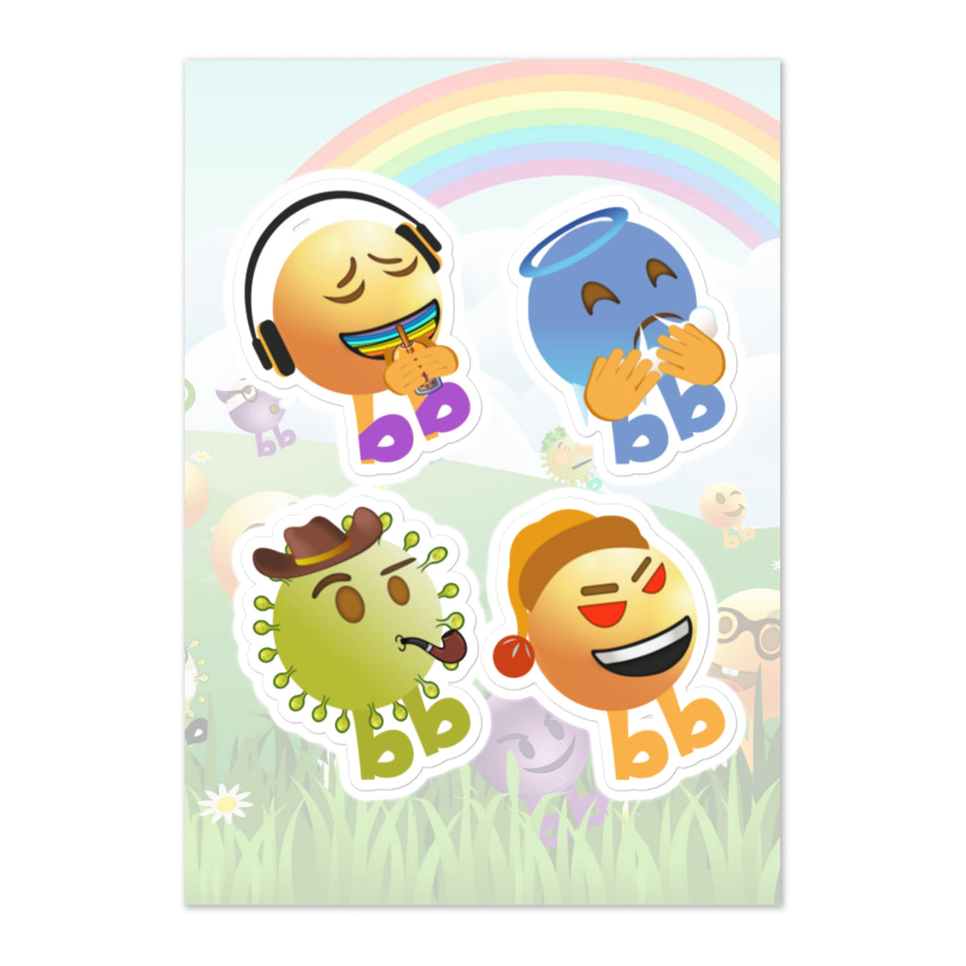 Megabb PaPa Stickers - Emojibb