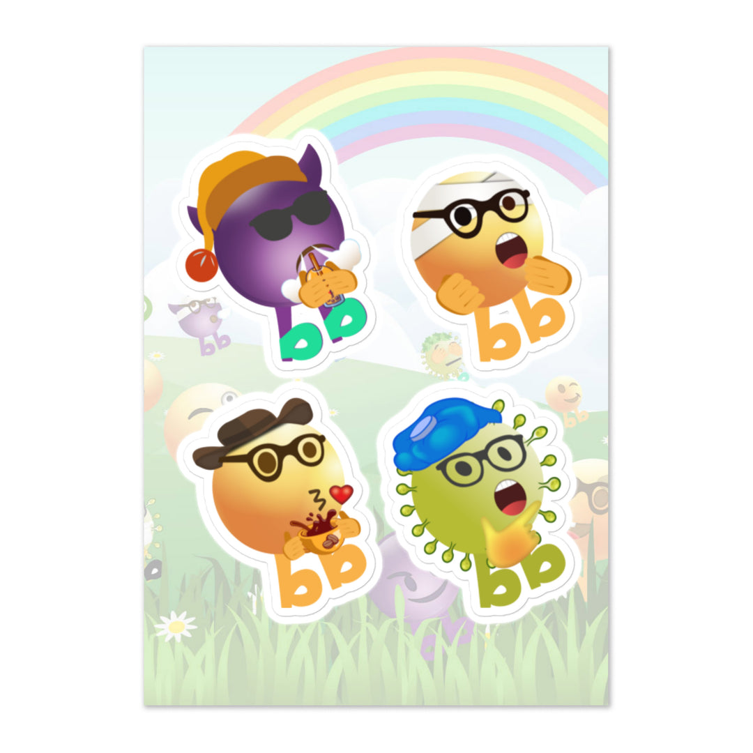 Megabb PaPa Stickers - Emojibb