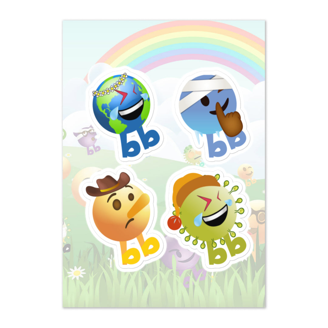 Megabb PaPa Stickers - Emojibb