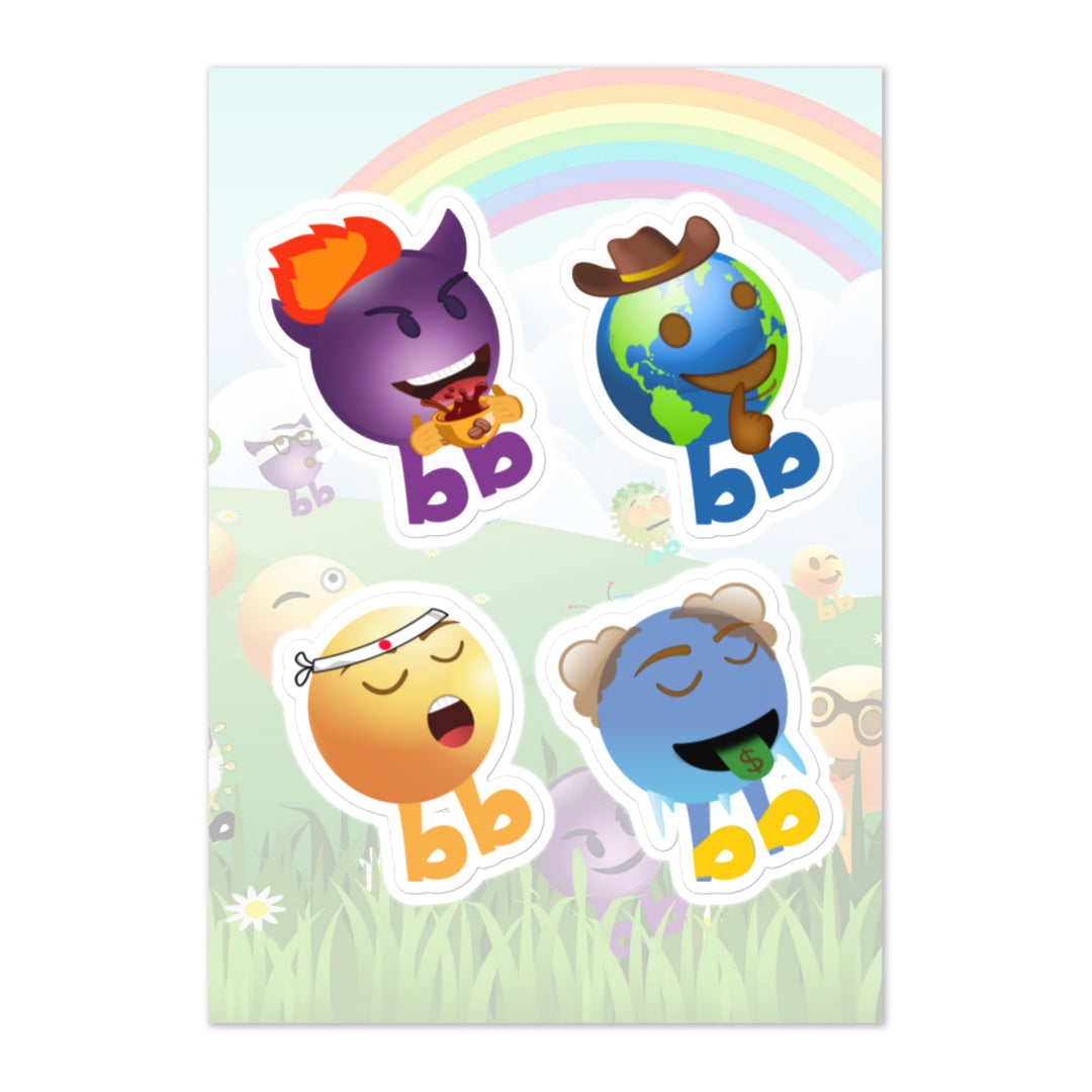 Megabb PaPa Stickers - Emojibb