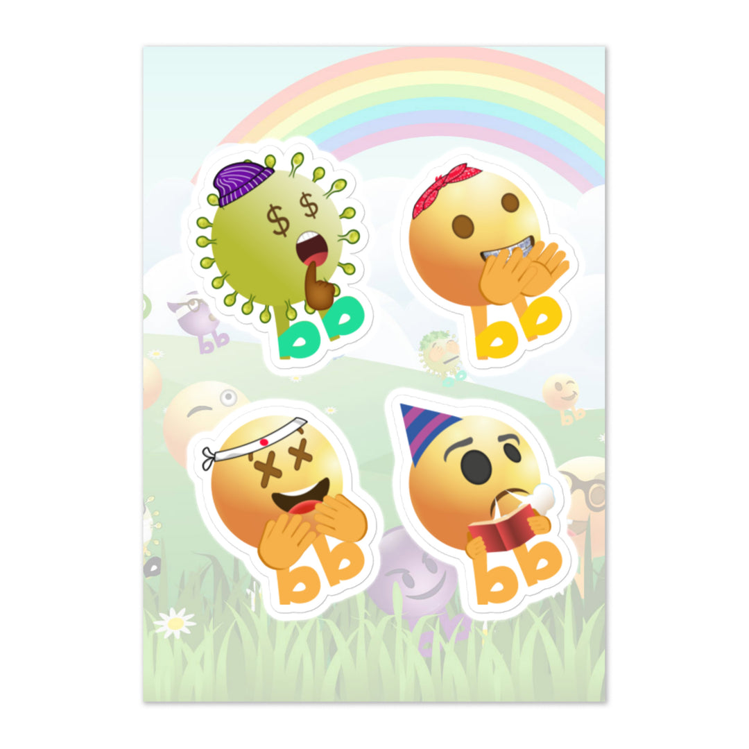 Megabb PaPa Stickers - Emojibb