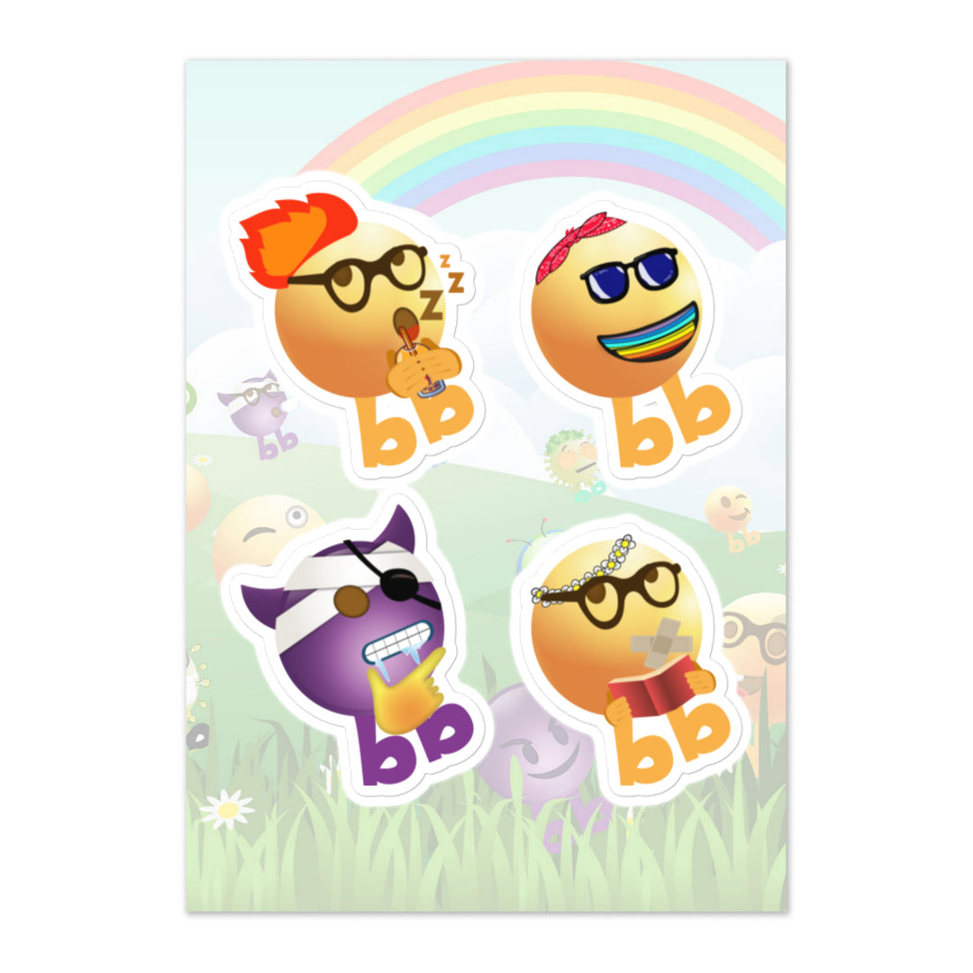 Megabb PaPa Stickers - Emojibb