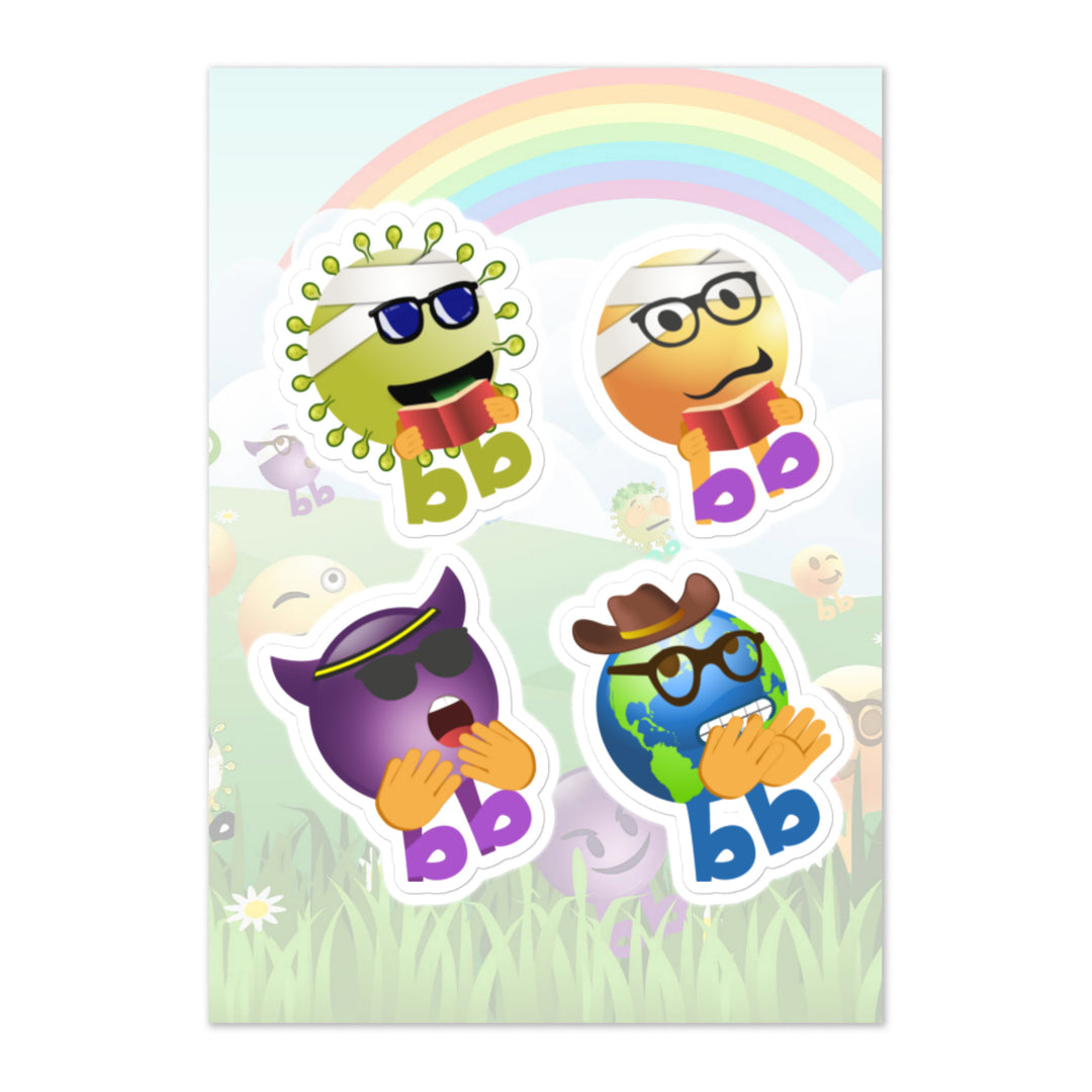 Megabb PaPa Stickers - Emojibb