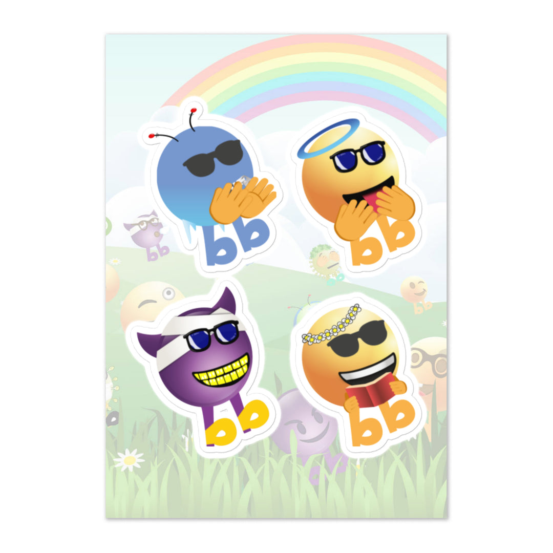 Megabb PaPa Stickers - Emojibb