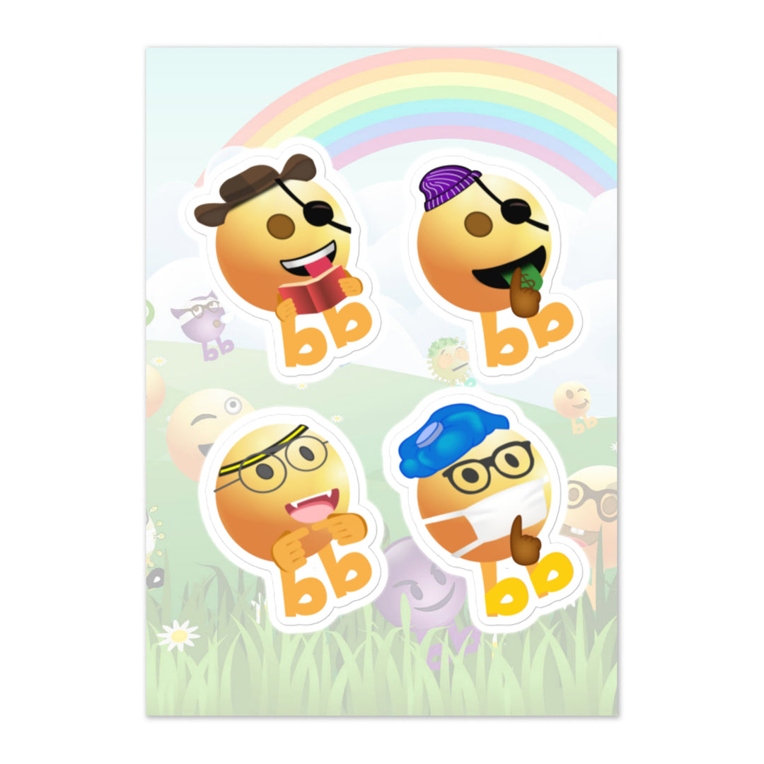 Megabb PaPa Stickers - Emojibb