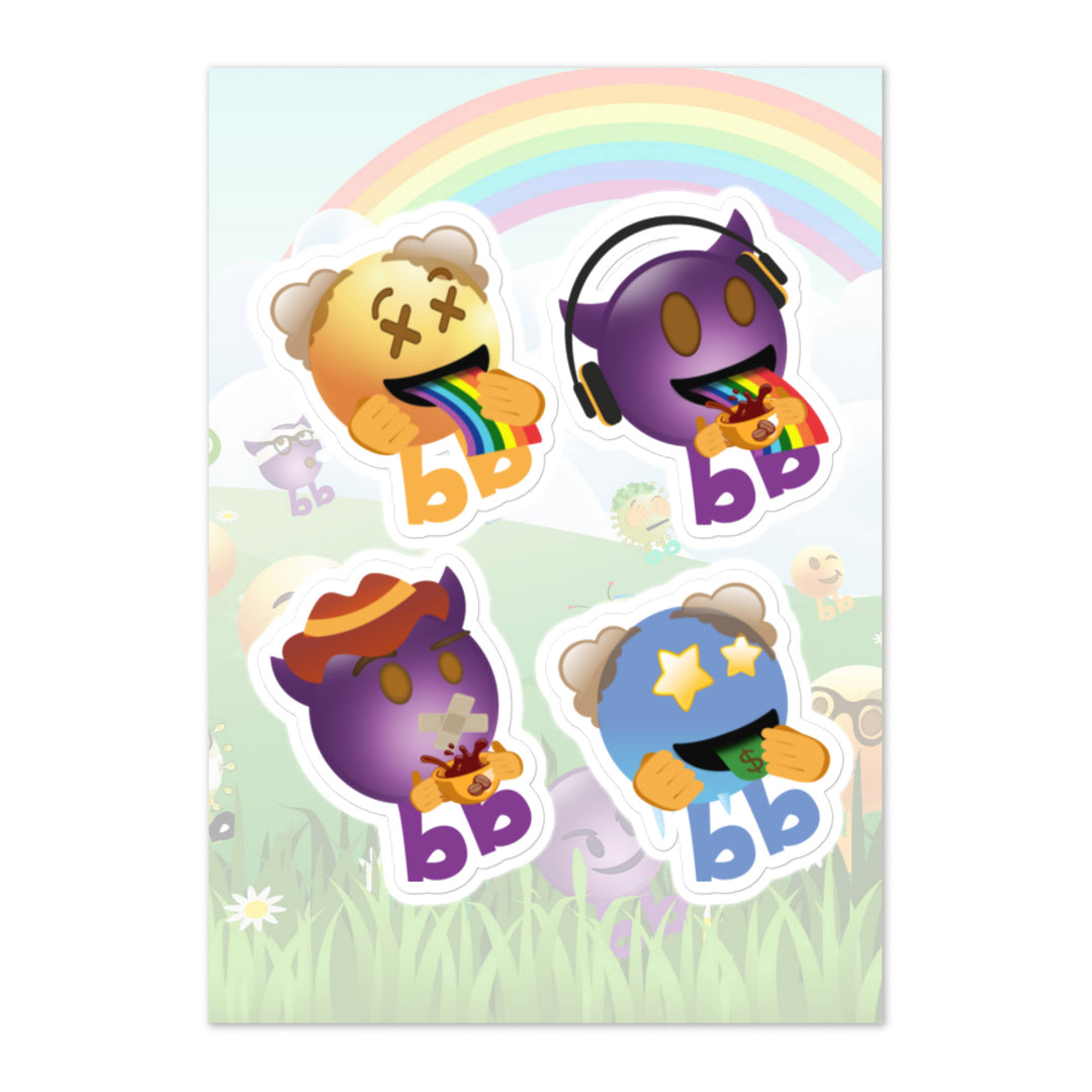 Megabb PaPa Stickers - Emojibb