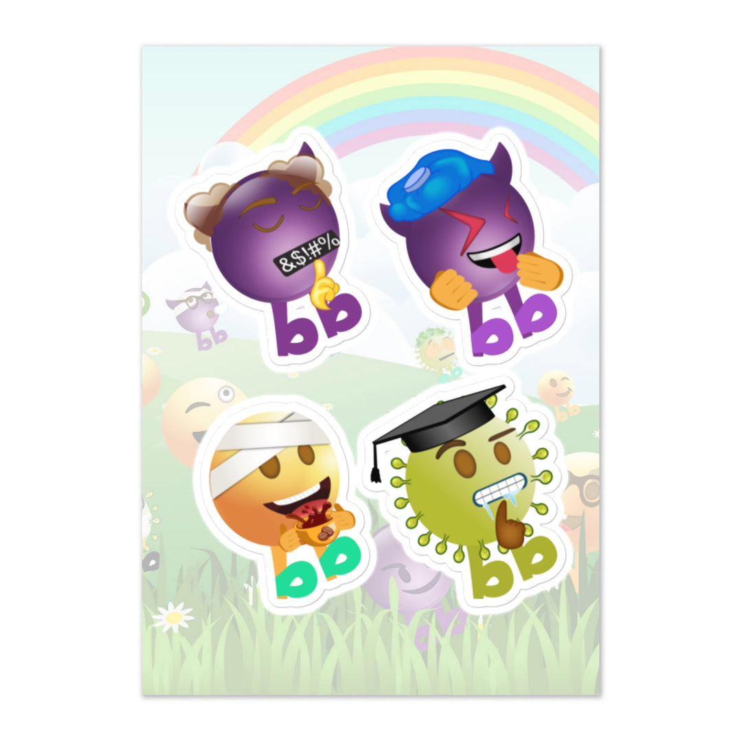 Megabb PaPa Stickers - Emojibb