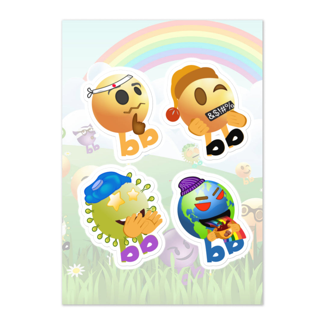 Megabb PaPa Stickers - Emojibb