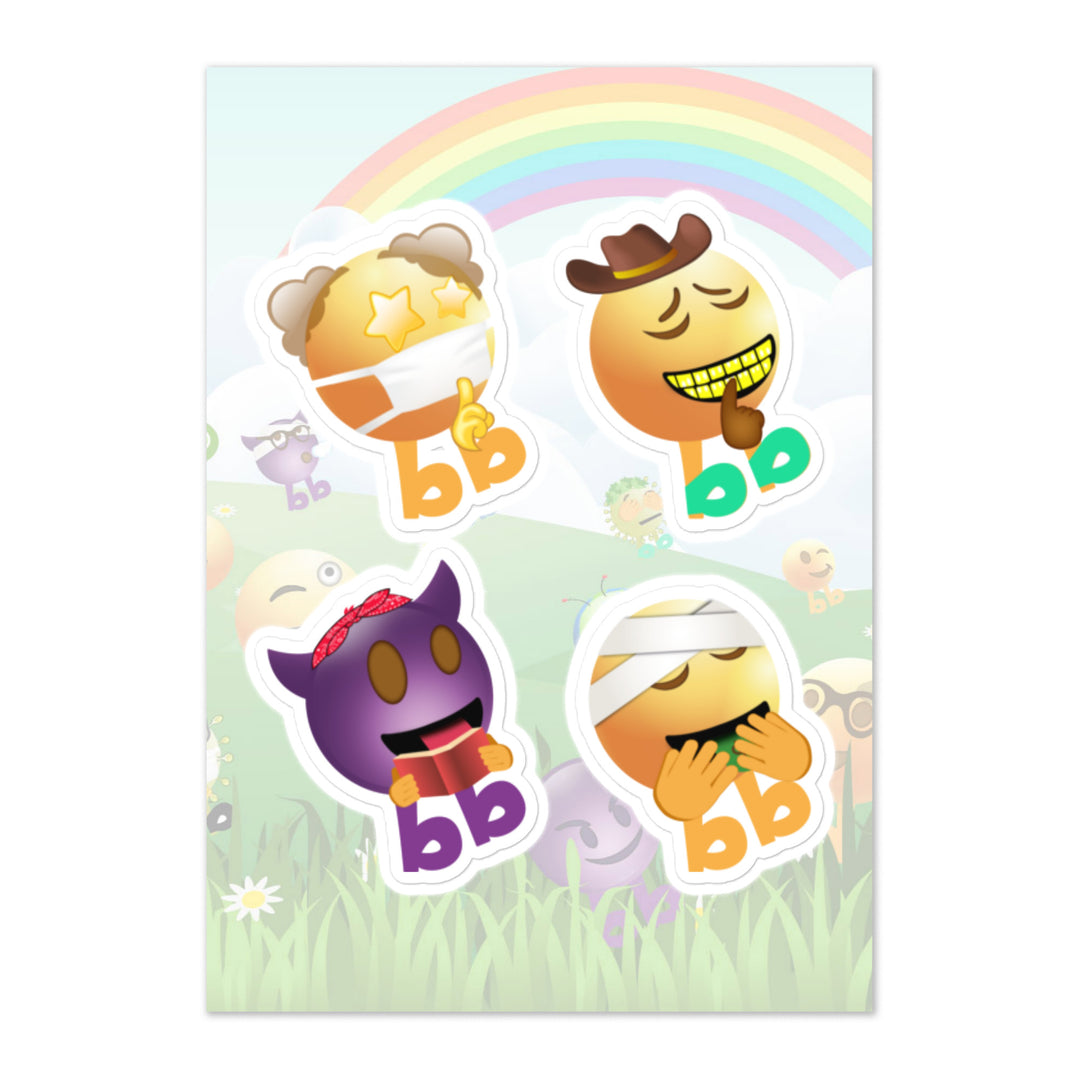 Megabb PaPa Stickers - Emojibb