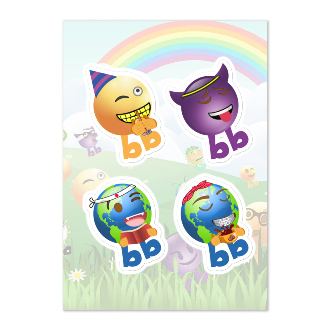 Megabb PaPa Stickers - Emojibb