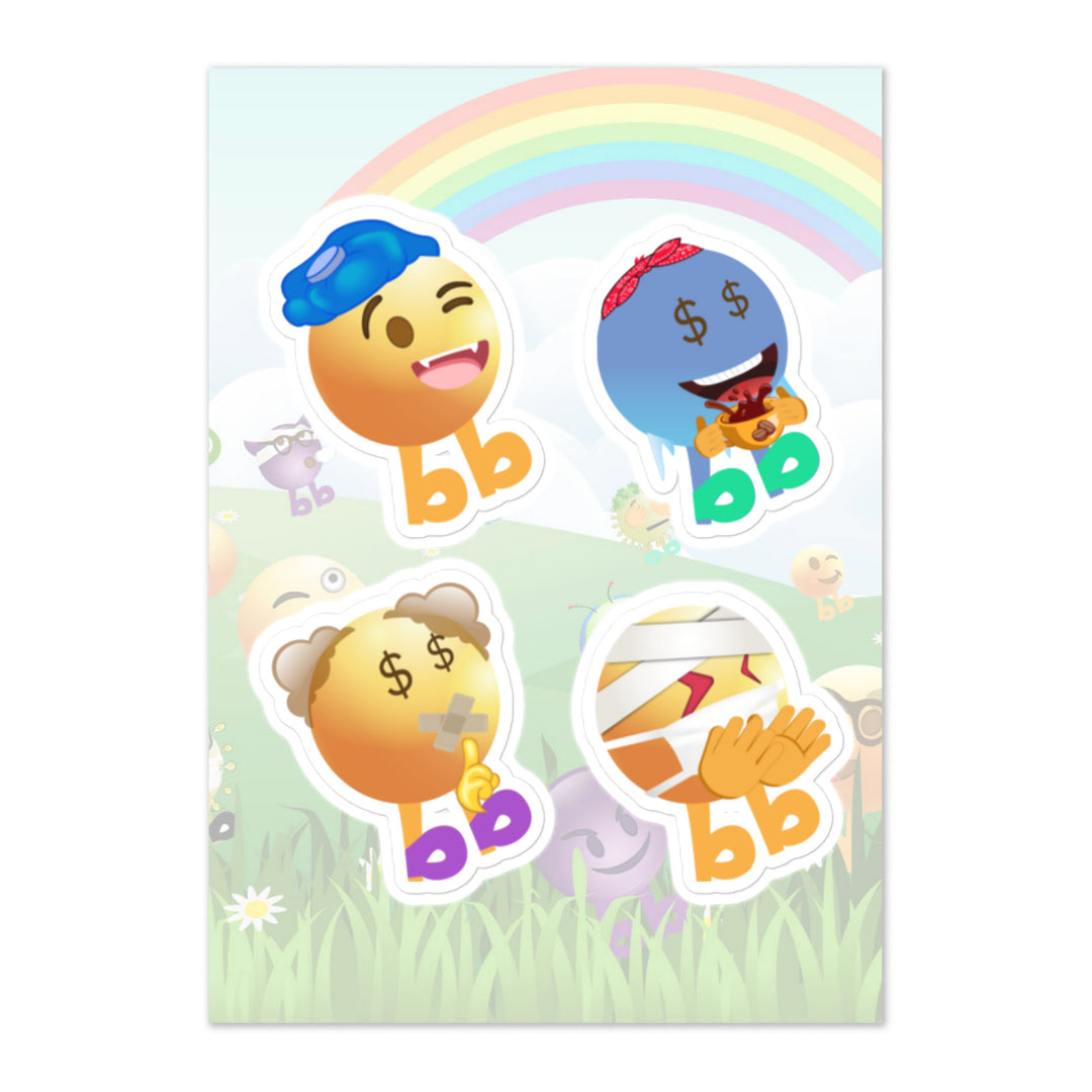 Megabb PaPa Stickers - Emojibb