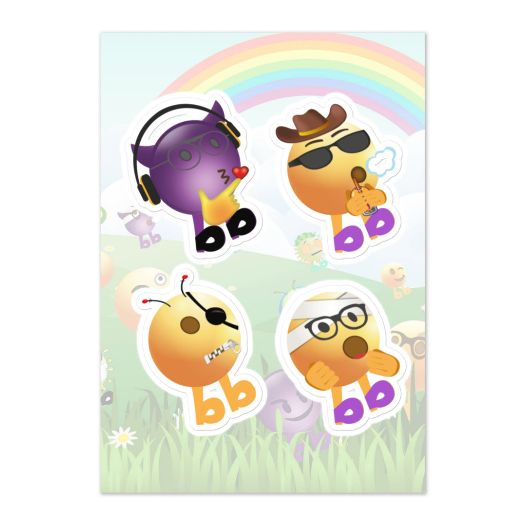 Megabb PaPa Stickers - Emojibb