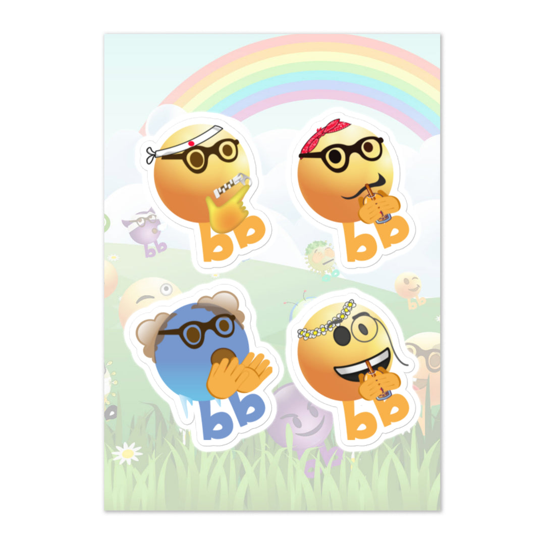 Megabb PaPa Stickers - Emojibb