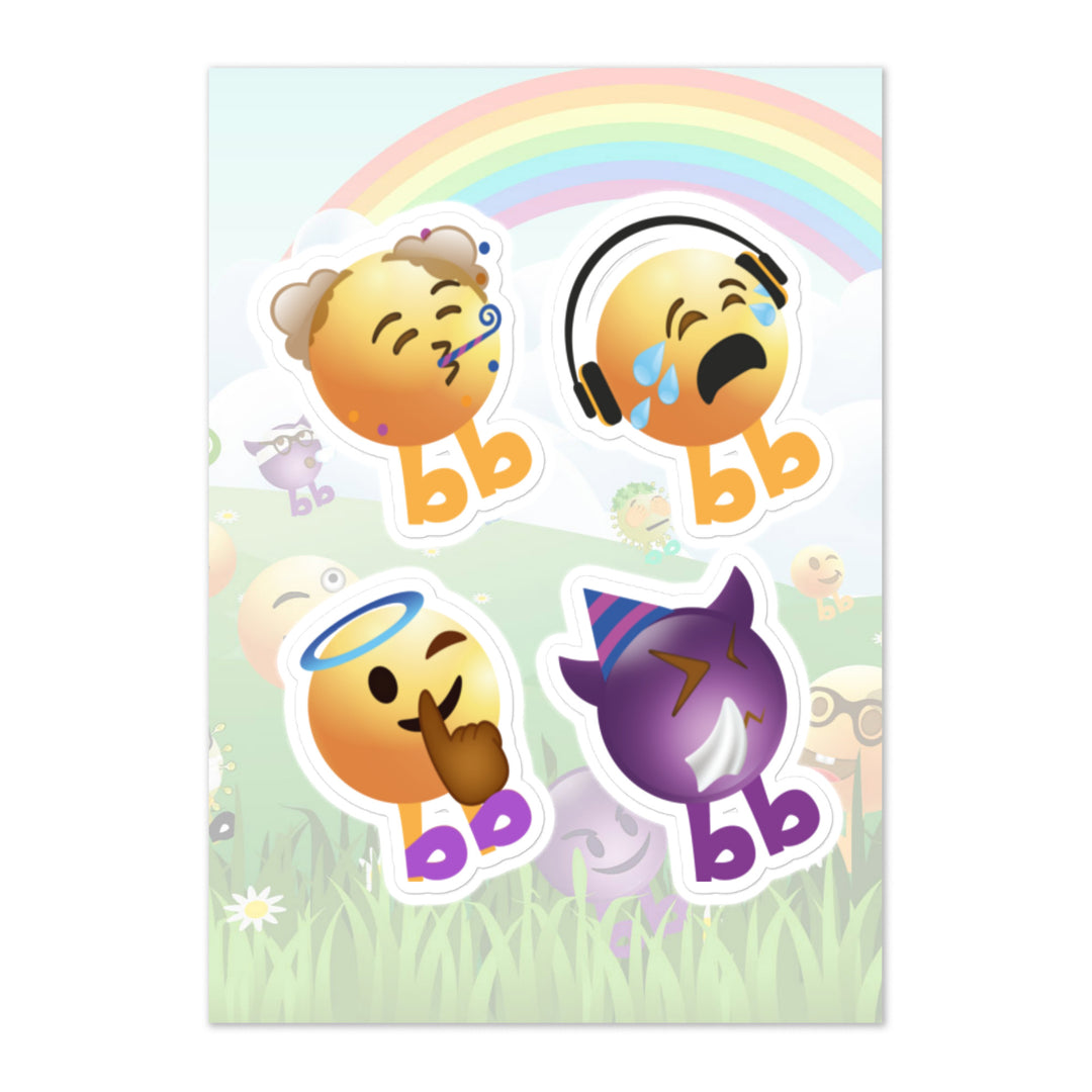 Megabb PaPa Stickers - Emojibb