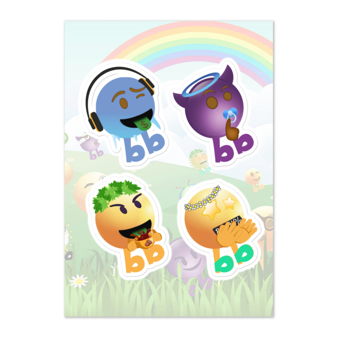 Megabb PaPa Stickers - Emojibb