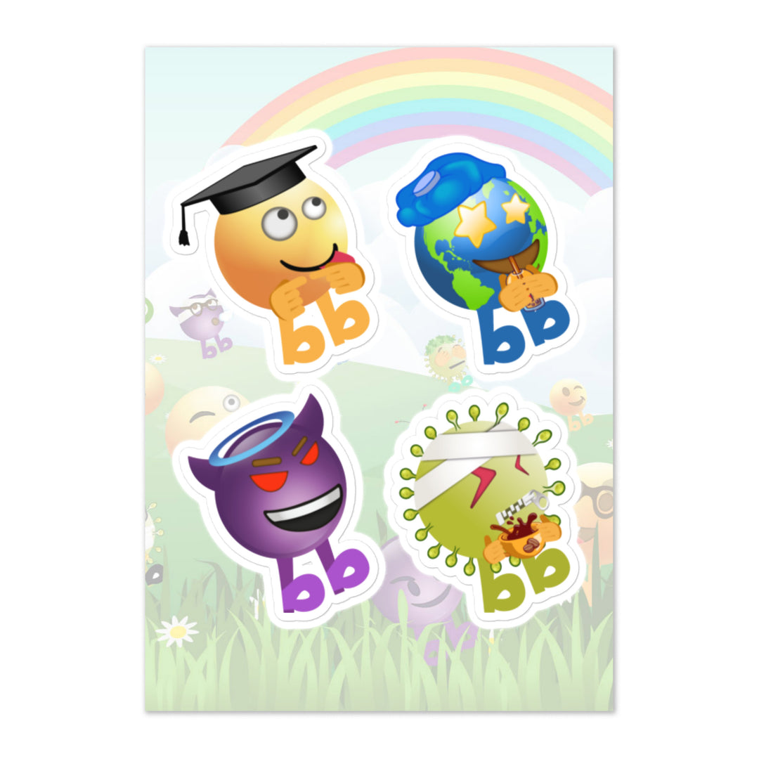 Megabb PaPa Stickers - Emojibb