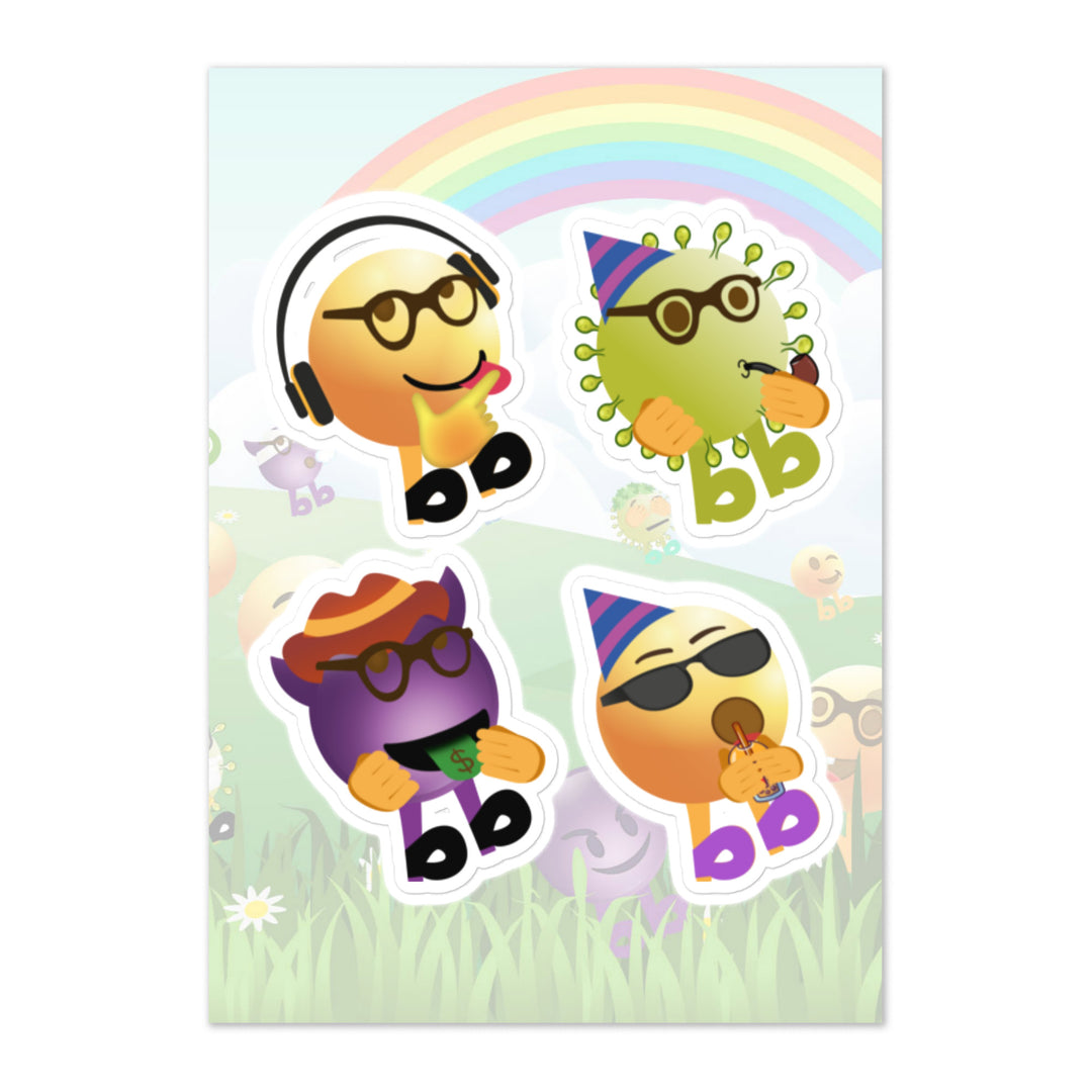 Megabb PaPa Stickers - Emojibb