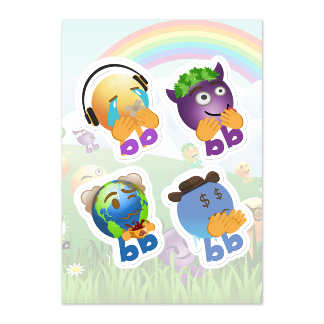 Megabb PaPa Stickers - Emojibb