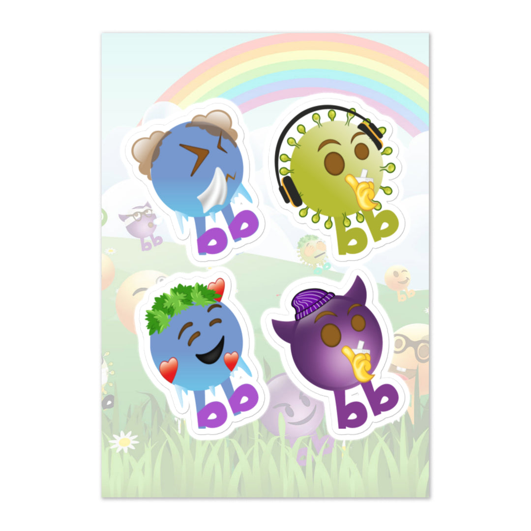 Megabb PaPa Stickers - Emojibb