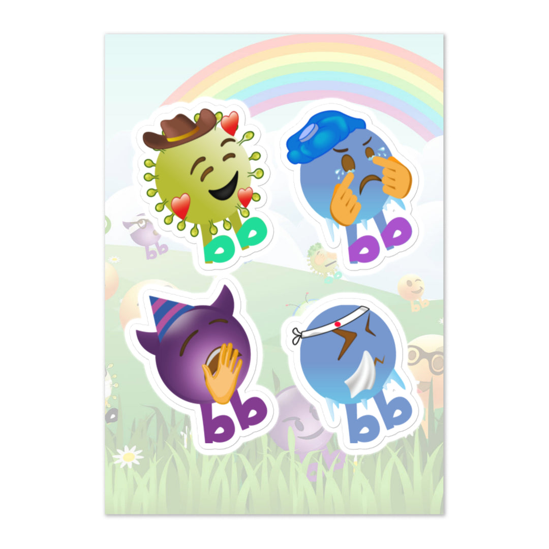 Megabb PaPa Stickers - Emojibb