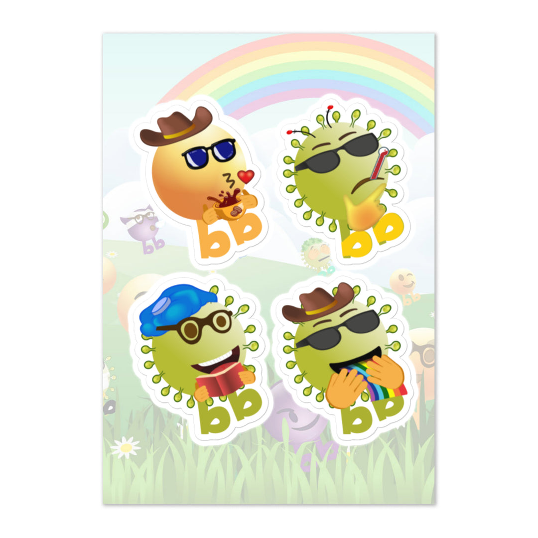 Megabb PaPa Stickers - Emojibb