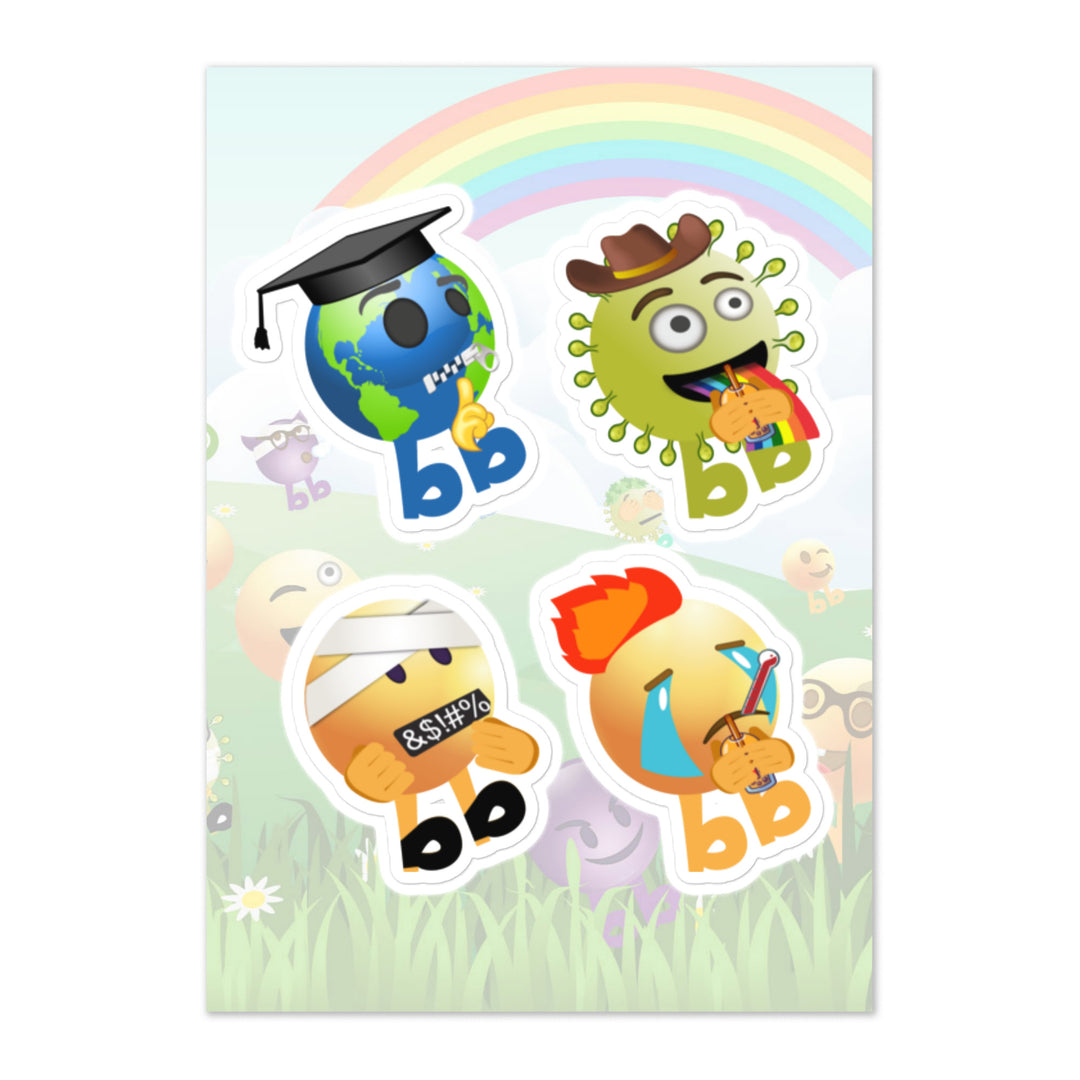 Megabb PaPa Stickers - Emojibb