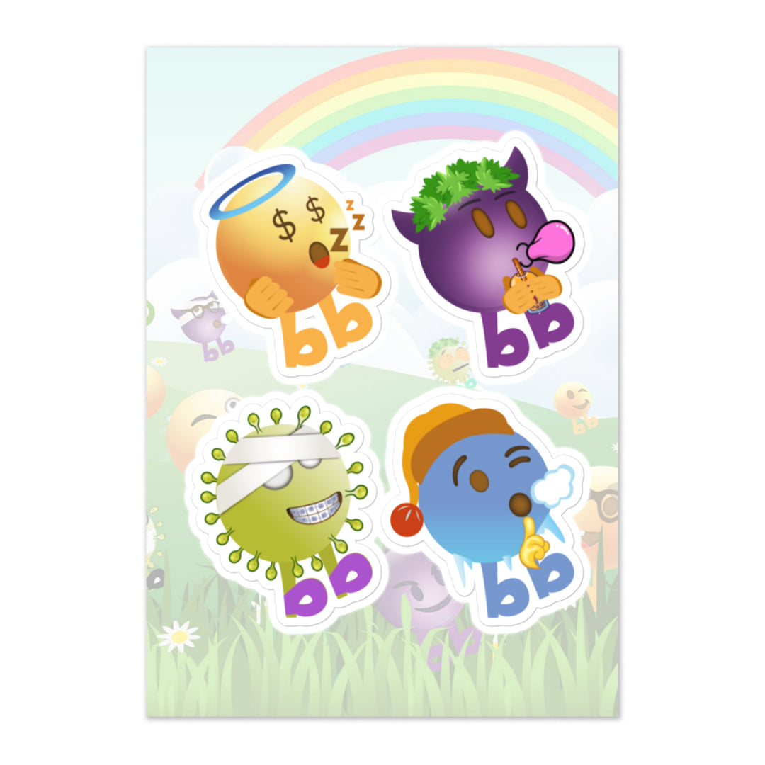 Megabb PaPa Stickers - Emojibb