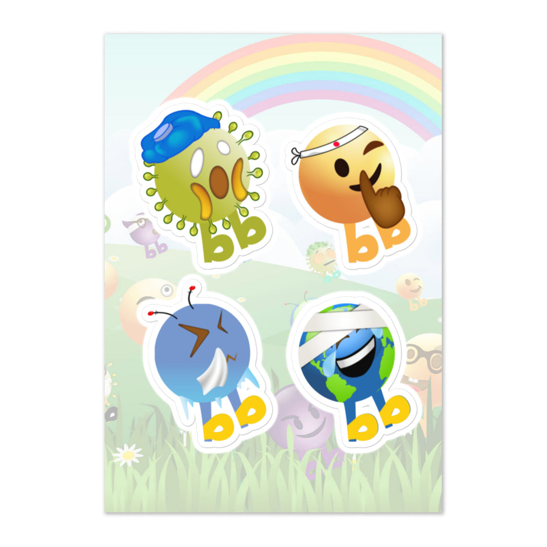 Megabb PaPa Stickers - Emojibb