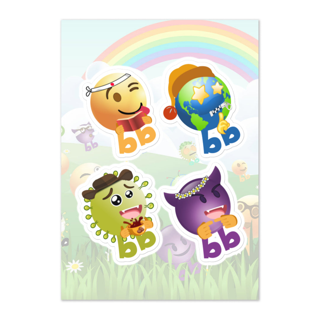 Megabb PaPa Stickers - Emojibb