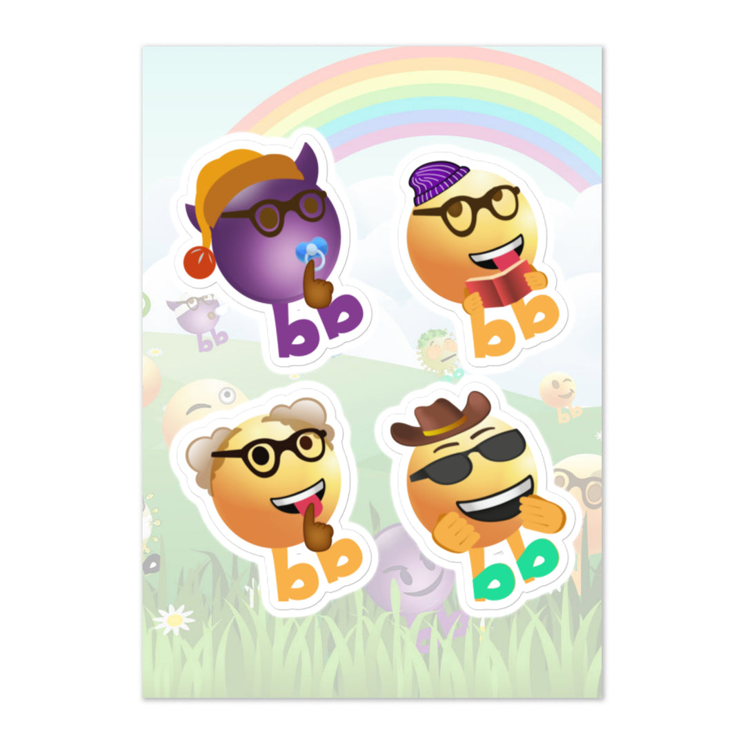 Megabb PaPa Stickers - Emojibb