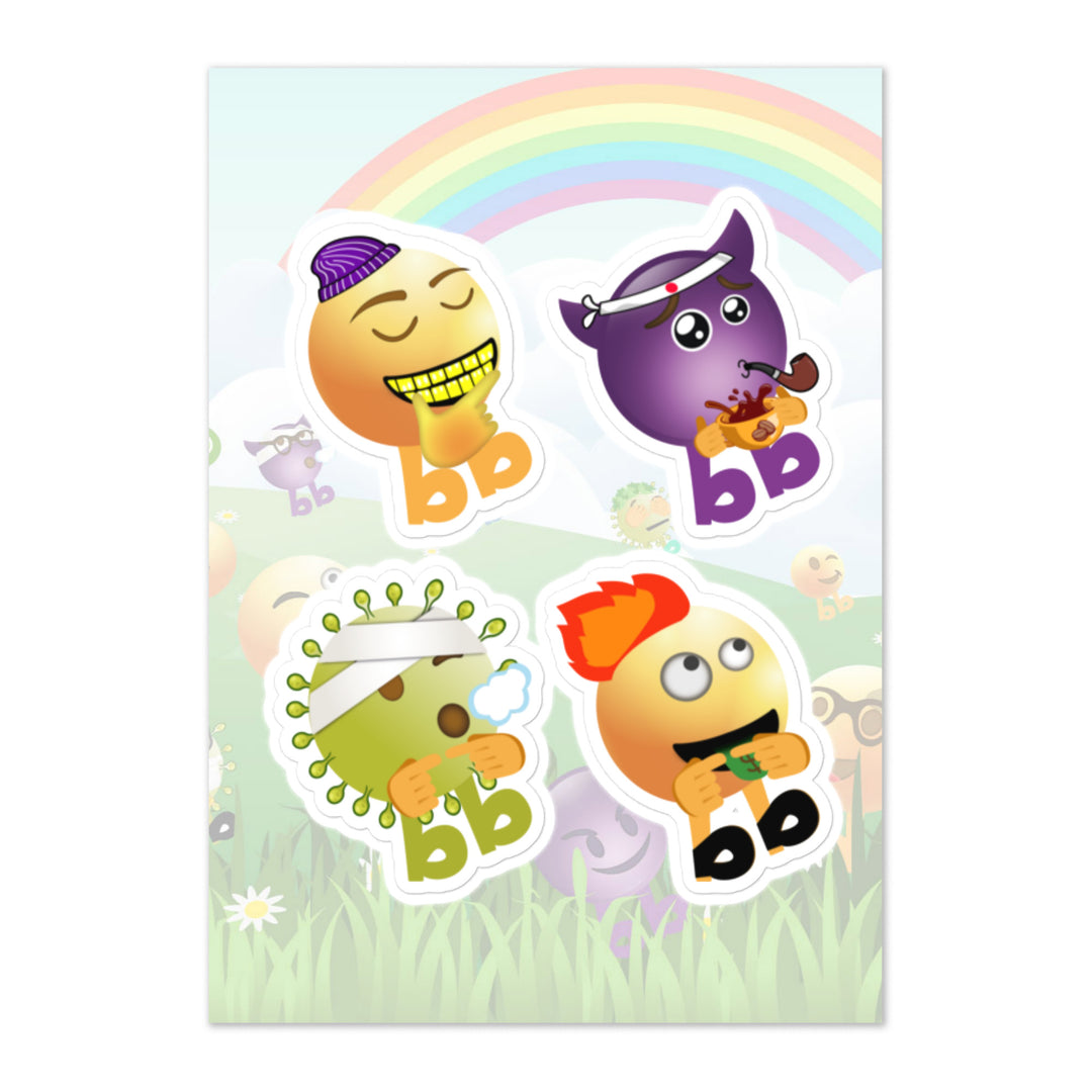 Megabb PaPa Stickers - Emojibb