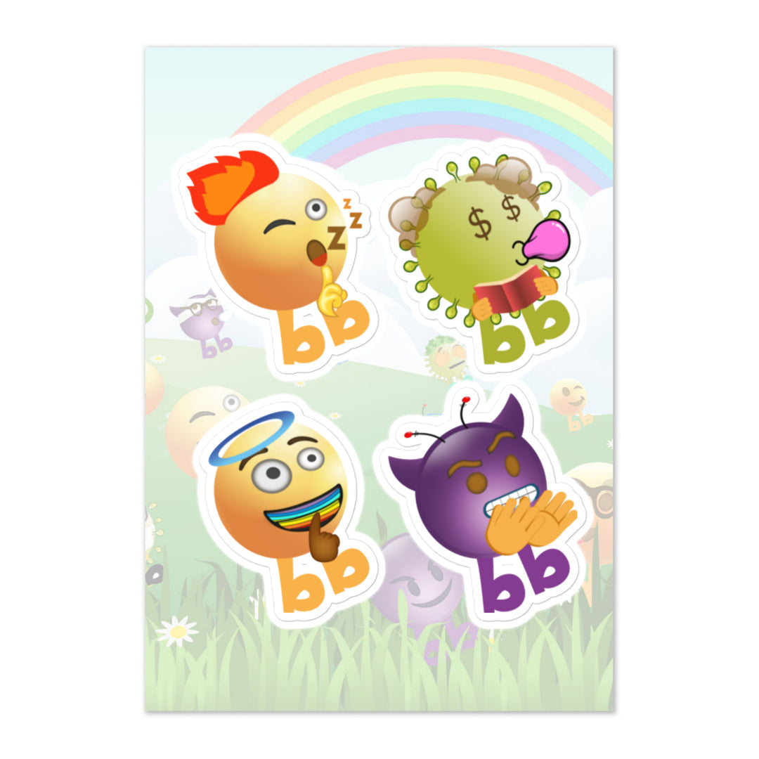 Megabb PaPa Stickers - Emojibb