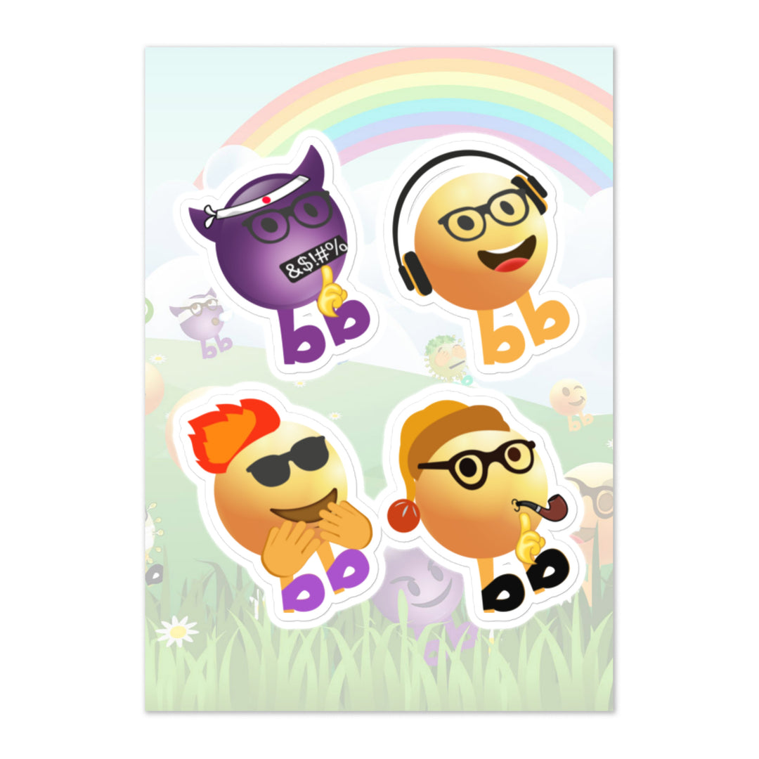 Megabb PaPa Stickers - Emojibb